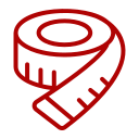 Icono de metro de medida